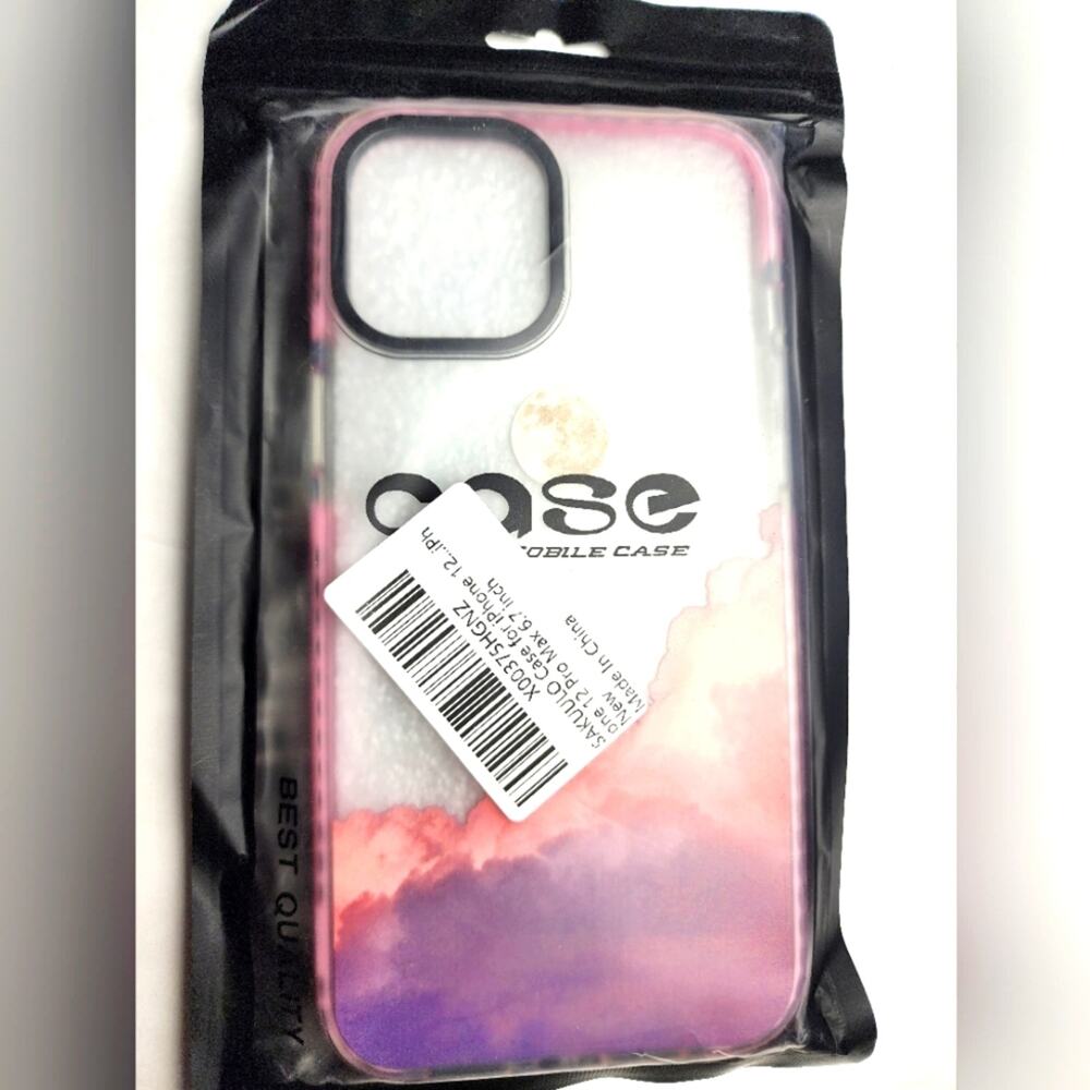 IPhone 12‎ Pro Max Phone Case Cover New in Package 23 Orange Purple Lavender